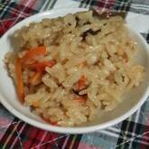 もちもち炊き込みおこわ