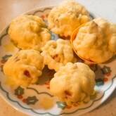 ホットケーキミックスで！サツマイモのレンジ蒸しパン