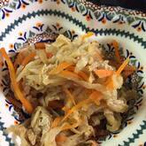 油揚げと切干し大根の含め煮