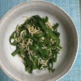 ピーマンのジャコ炒め