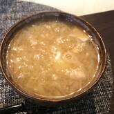 卵とキャベツのみそ汁