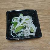 小松菜とエノキのナムル