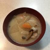 具だくさん豚汁