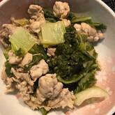 白菜と豚肉の煮物