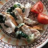 鶏のレンジチーズ焼き