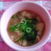 ミョウガのみそ汁