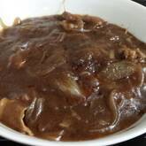 たっぷり牛肉のハヤシライス