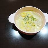 あっさりおいしい鶏むね肉と白菜のクリーム煮