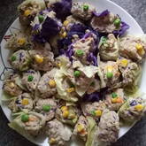 キャベツとエビのシューマイ