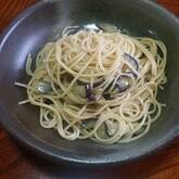 ナスとアンチョビのパスタ