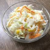 つけ合わせに！コーンとキャベツのコールスロー