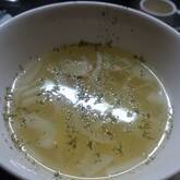 鶏と白ネギのスープ