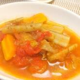 豚ヒレ肉と根菜のトマト煮