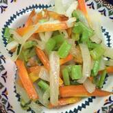 大根とニンジンの塩きんぴら