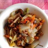 ツナ缶と白菜の煮物