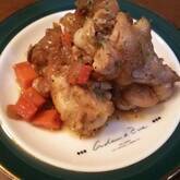 手羽元のリンゴジュース煮