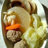 豚つくねと野菜の煮物