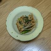 モヤシとニラの炒め浸し