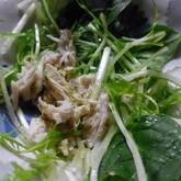 ささ身のバジルマヨ和え