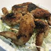 揚げ手羽先の甘しょうゆがらめ