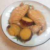 鶏手羽先のハチミツ煮