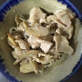 牛肉とゴボウの炒め煮