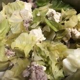 豚肉とキャベツの重ね蒸し