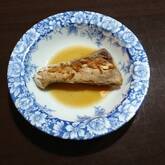 ブリの麺つゆバターソテー