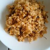 高菜とジャコのチャーハン