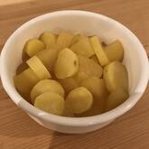 サツマイモのリンゴ煮