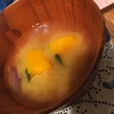 カボチャのみそ汁
