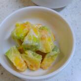 カボチャのヨーグルトサラダ