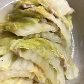 豚肉と白菜の重ね蒸し
