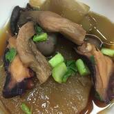 タコと大根の番茶煮