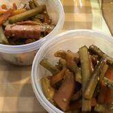 ベーコンとゴボウのきんぴら