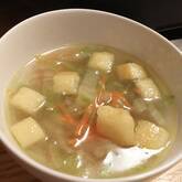 白菜の中華風スープ