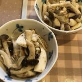 キノコのサッパリゴマ和え