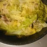 白菜の酒蒸し