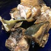 ブリアラとゴボウの煮物