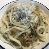 ネギたっぷり！究極のシンプル焼うどん
