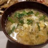 ニラタマみそ汁