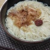 あっさり優しい味わい！梅にゅうめん by 西川 綾さん