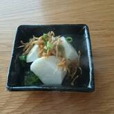 里芋のジャコバターがけ