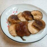 シイタケのバターソテー