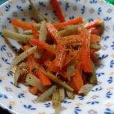 きんぴらゴボウ