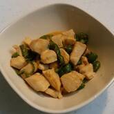 ナスとピーマンのみそマヨ炒め