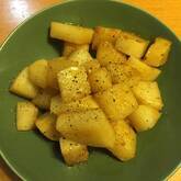 長芋のバターしょうゆ炒め