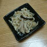 炒めキノコのおろし和え