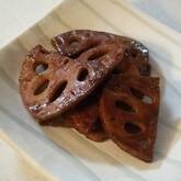 レンコンのバルサミコしょうゆ炒め