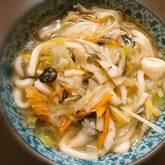 ふんわり卵とキノコのあったかあんかけうどん by 池田 絵美さん